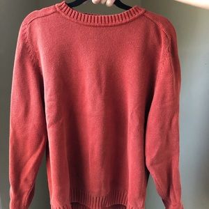 Lovely warm orange sweater (๑˃̵ᴗ˂̵)